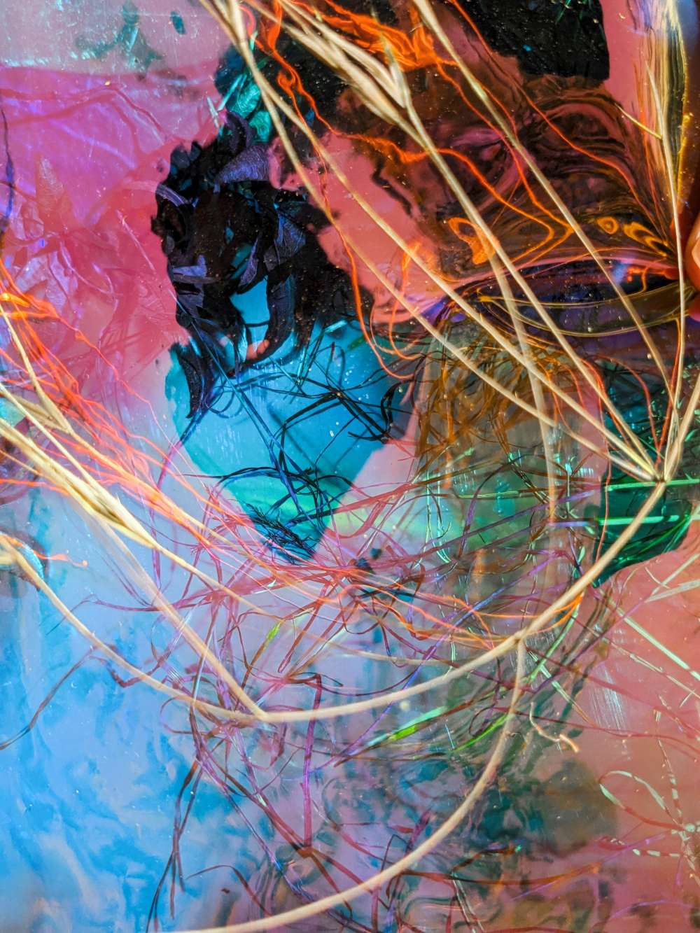 Am Strande der Sirenen / By the Sirens’ Shore, 2023 (aluminium sublimation print, 60 × 45 cm)