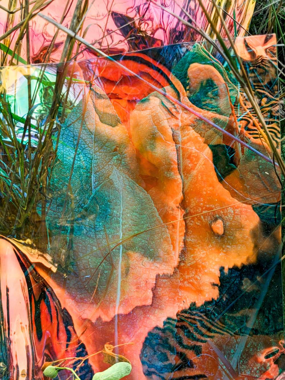 Das Satyrspiel blieb gleichfalls nicht aus / Nor was the satyr play left out, 2023 (aluminium sublimation print, 60 × 45 cm)