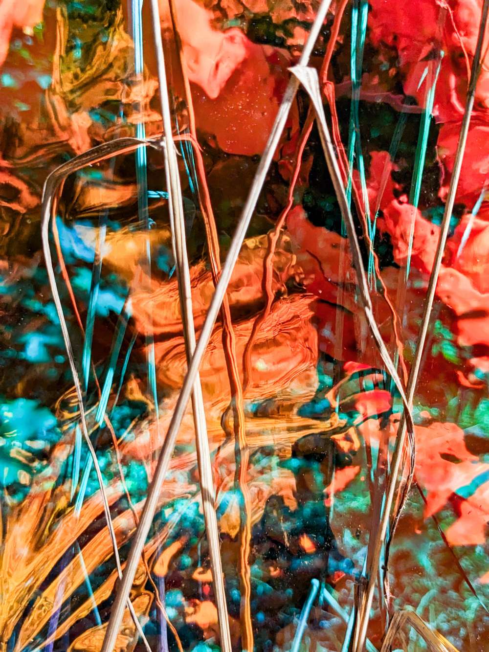 Der verklärten Himmelslust ein irdisches Widerspiel / An earthly echo to the transfigured rapture of heaven, 2023 (aluminium sublimation print, 60 × 45 cm)